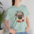 Pug Lover T-Shirt -  Pug Mandala Shirt for Women